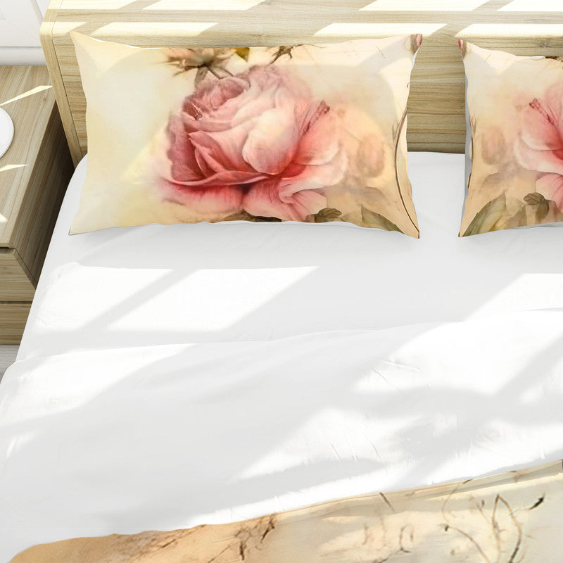 Victorian Rosy Reverie Duvet Cover Set