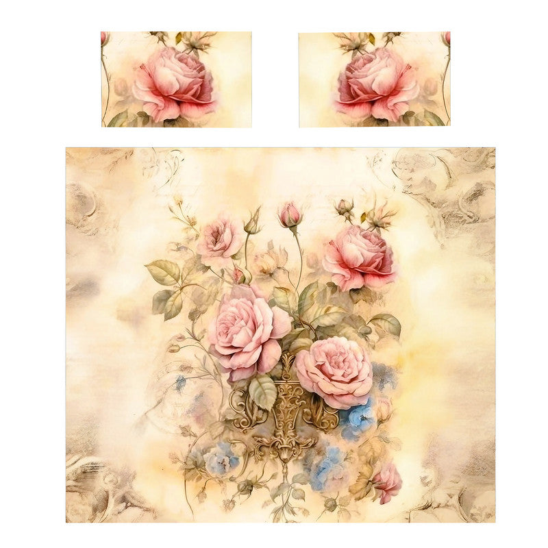 Victorian Rosy Reverie Duvet Cover Set