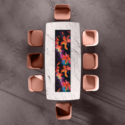 Victory Lilies 160cm Table Runner