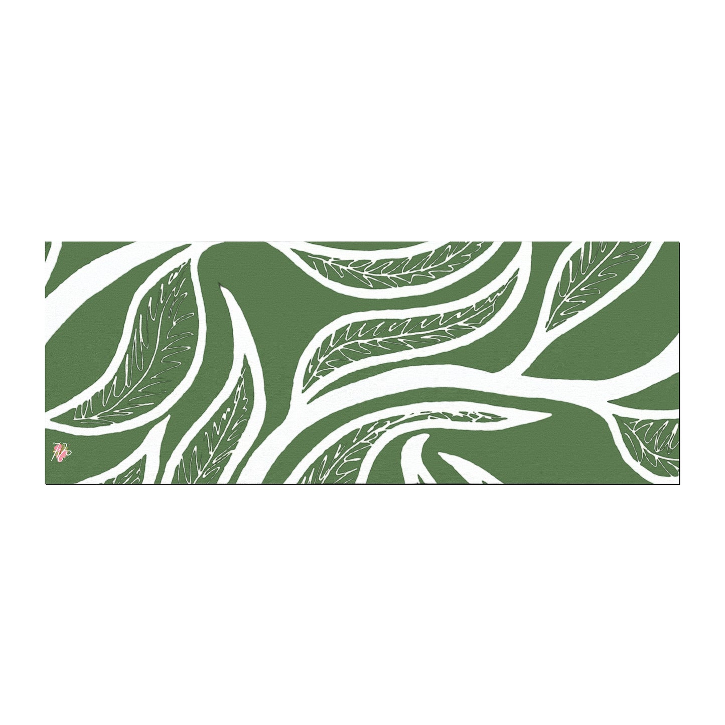 Vines on Olive Large Desk Pad by Fifo