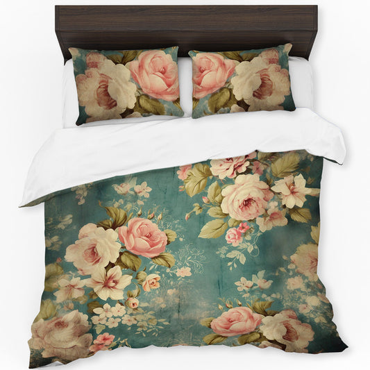 Vintage Bloom Antiquity Duvet Cover Set