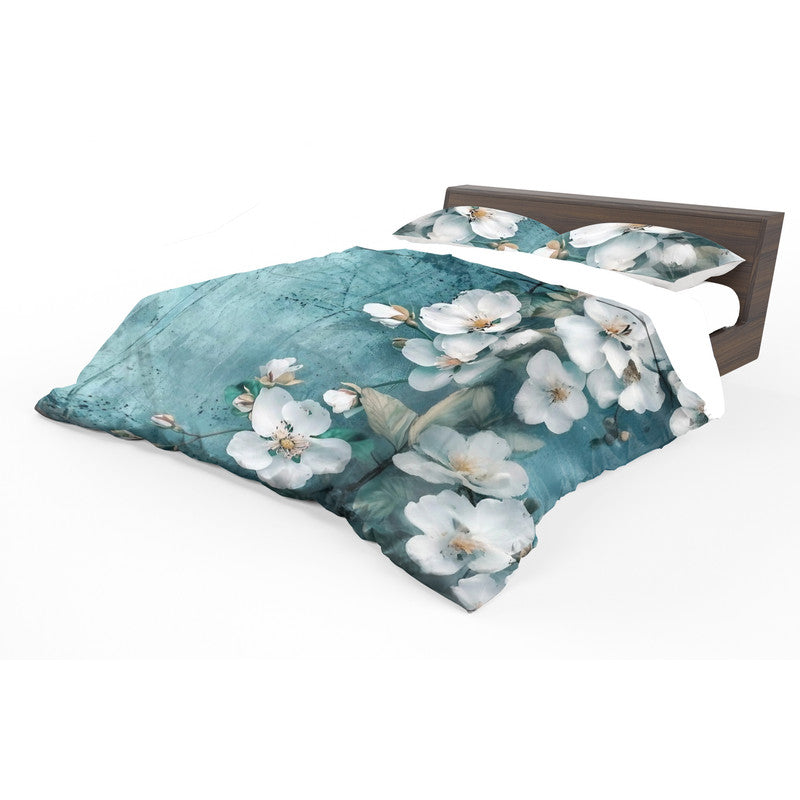 Vintage Camellias Duvet Cover Set