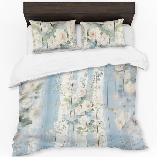 Vintage Flora Duvet Cover Set