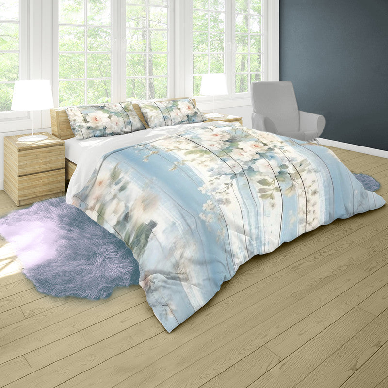 Vintage Flora Duvet Cover Set