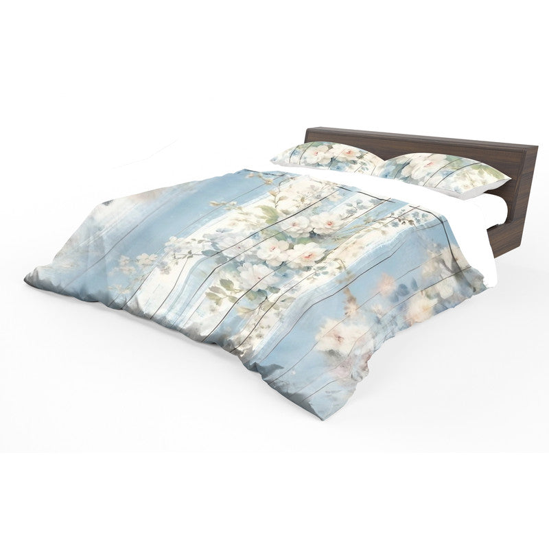Vintage Flora Duvet Cover Set