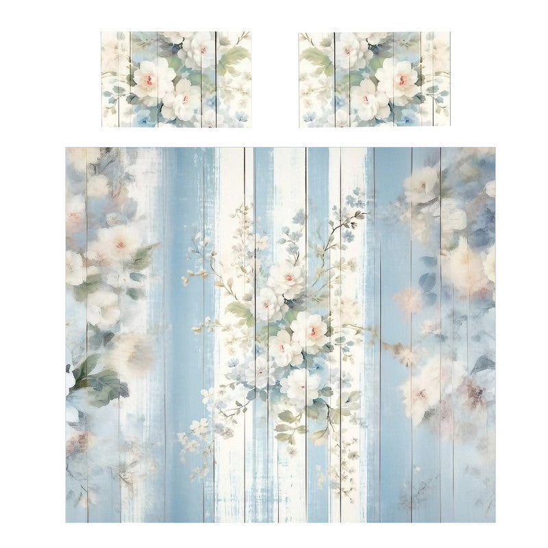 Vintage Flora Duvet Cover Set