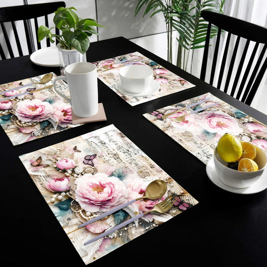 Vintage Floral Placemats
