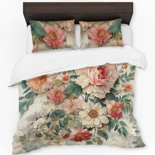 Vintage Fresco Garden Duvet Cover Set