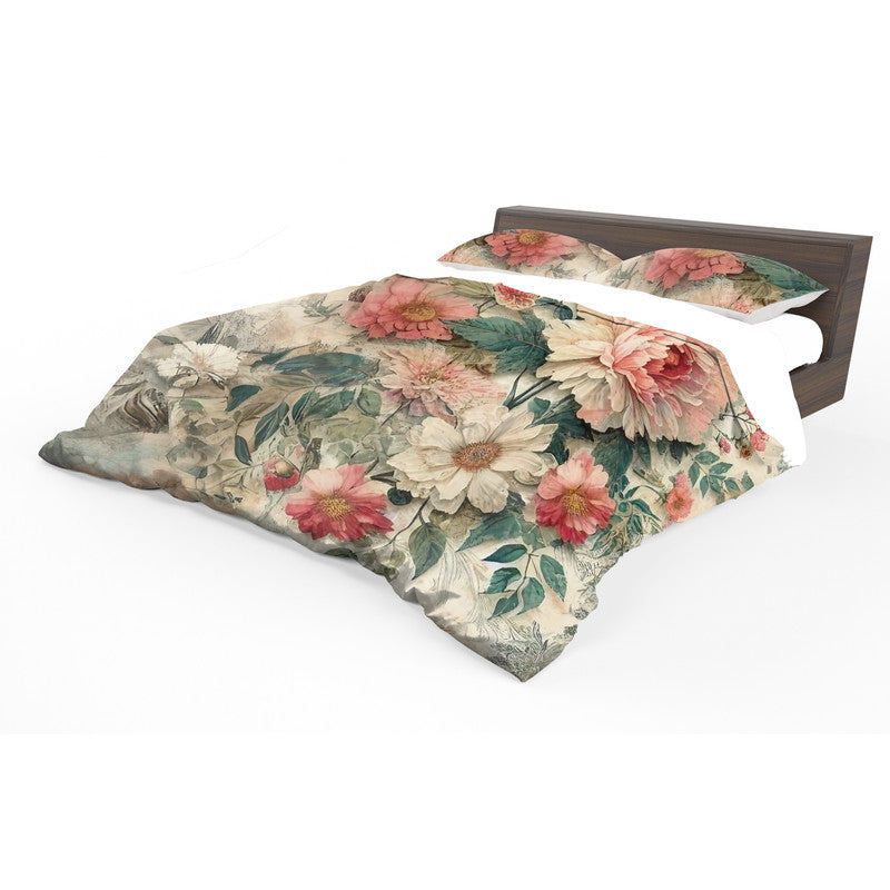 Vintage Fresco Garden Duvet Cover Set