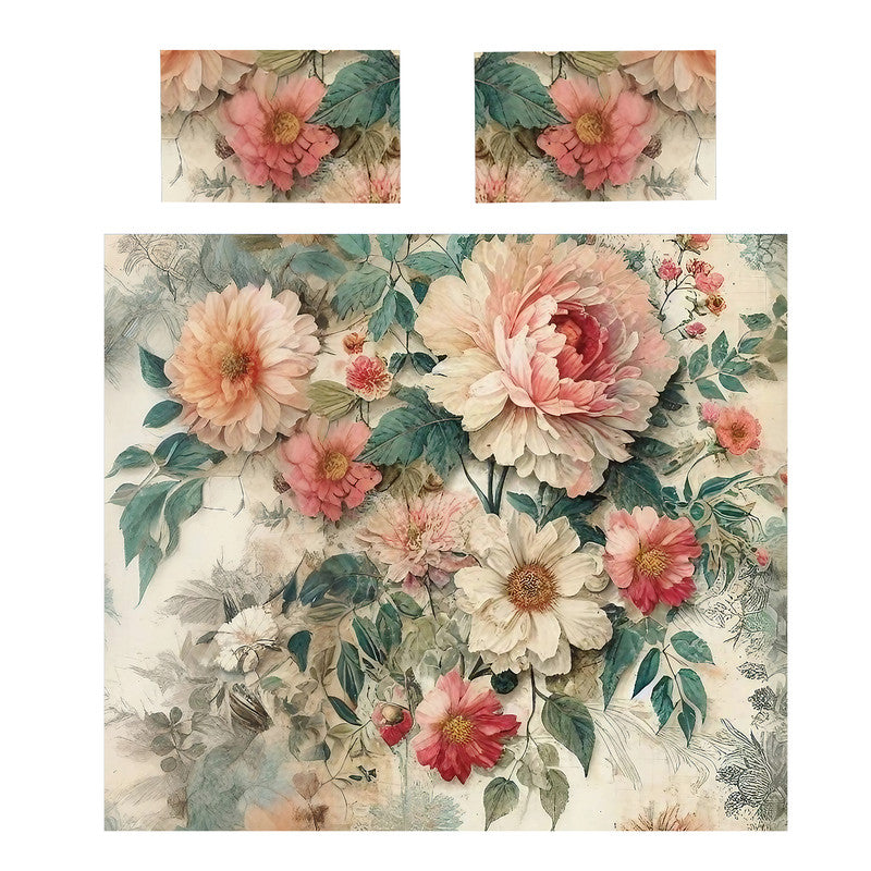 Vintage Fresco Garden Duvet Cover Set