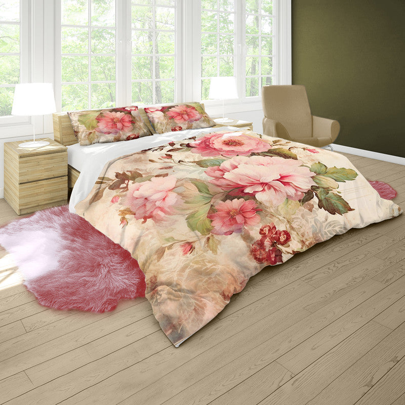 Vintage Garden of Grace Duvet Cover Set