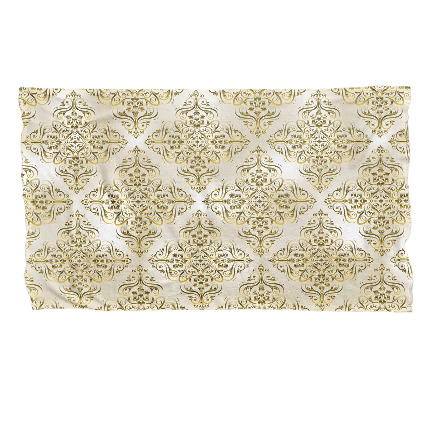 Vintage Gold Light Bed Throw