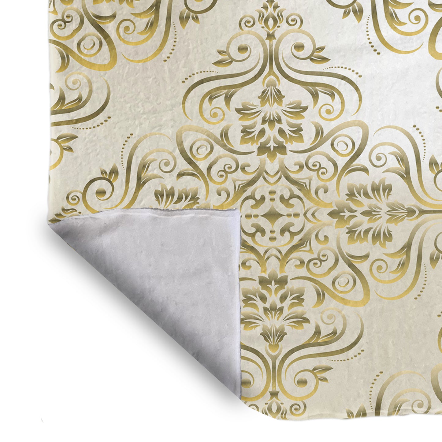 Vintage Gold Light Bed Throw