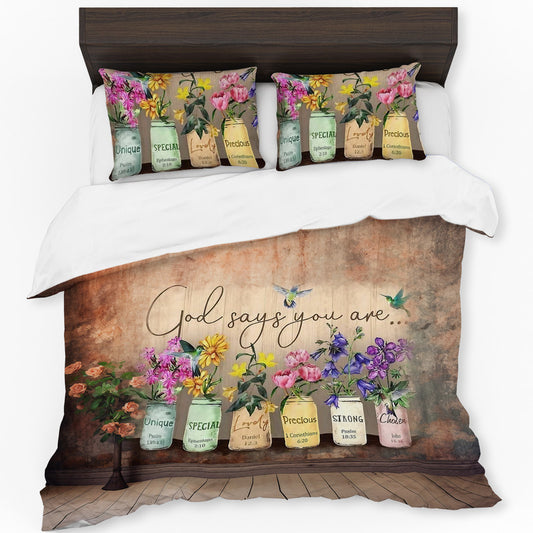 Virtues Of Heaven Duvet Cover Set