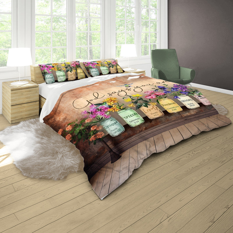 Virtues Of Heaven Duvet Cover Set