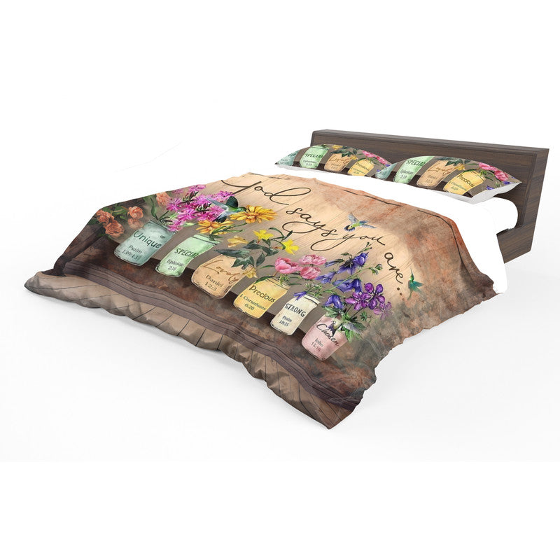 Virtues Of Heaven Duvet Cover Set
