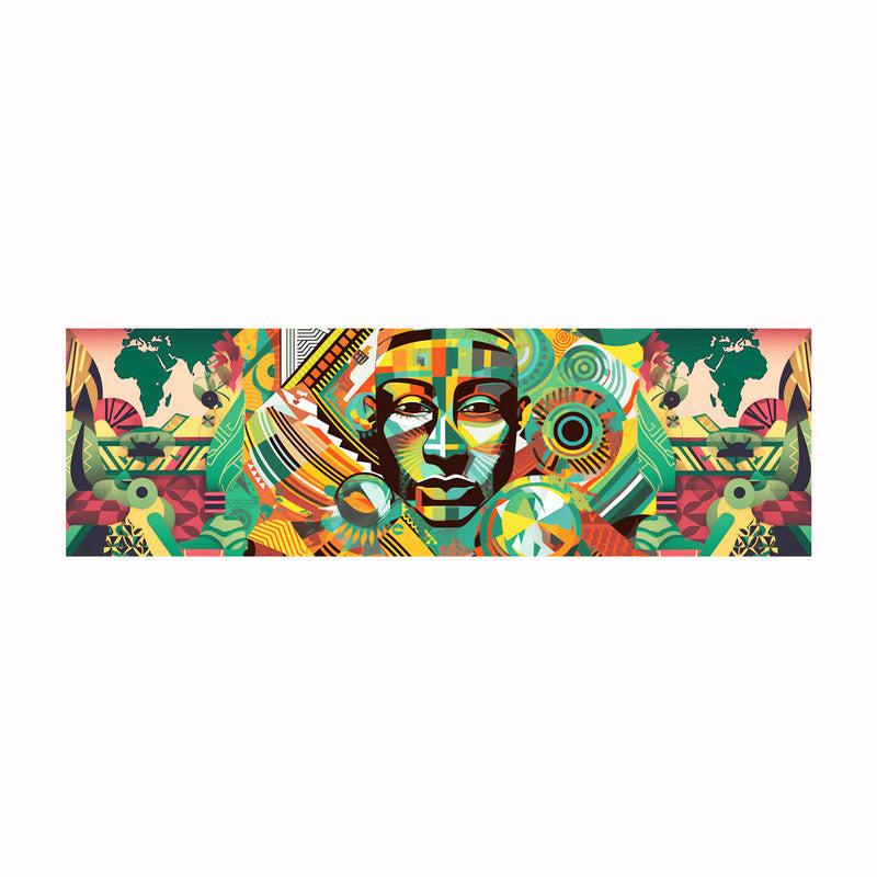 Viva Africa Reflect Decoupage Drum Cover