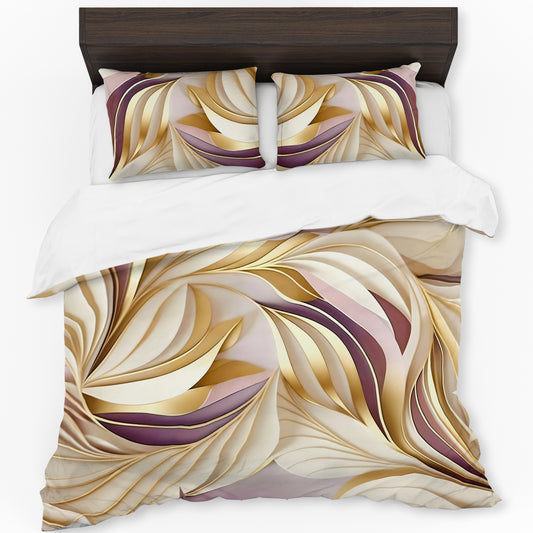 Vivid Aura Duvet Cover Set