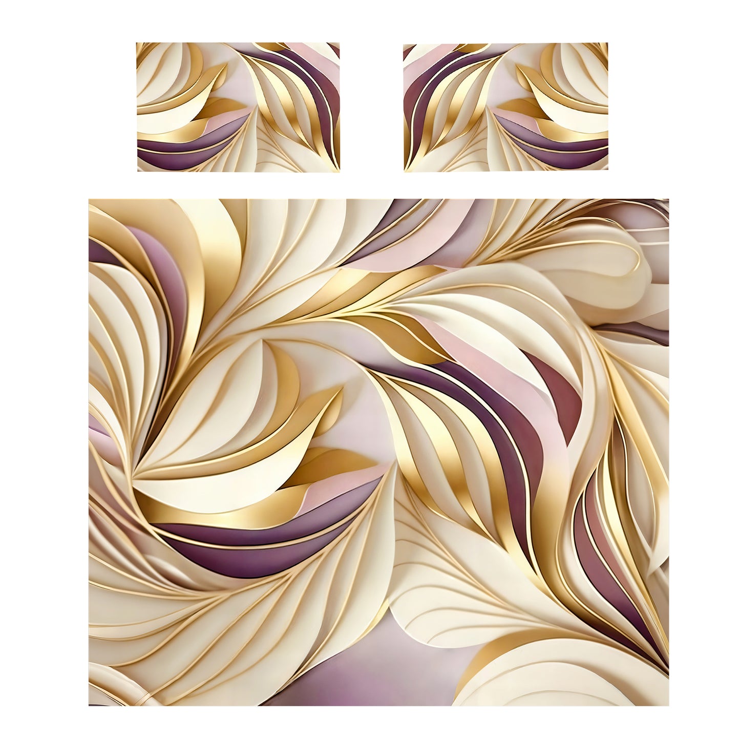 Vivid Aura Duvet Cover Set