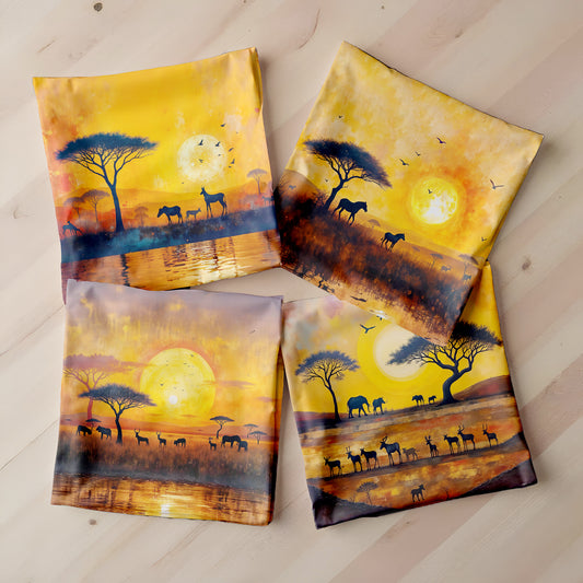 Voices of the Savannah Luxury Scatter Covers (Set of 4)