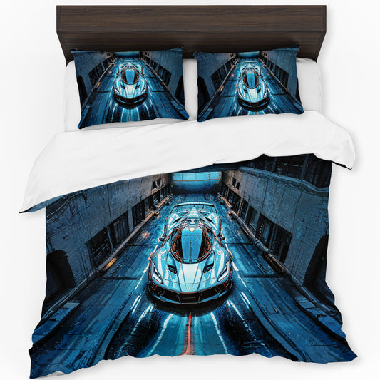 Vortex Drive Car Duvet Cover Set