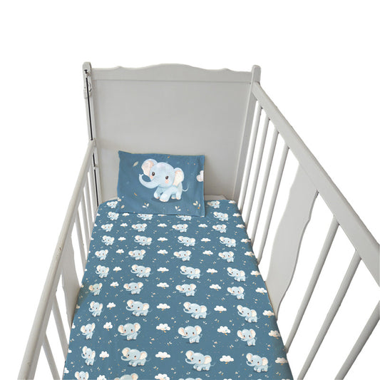 Walking In The Clouds Cot Set