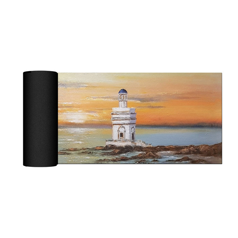 Watch Tower Sunset Desk Pad by Stella Bruwer