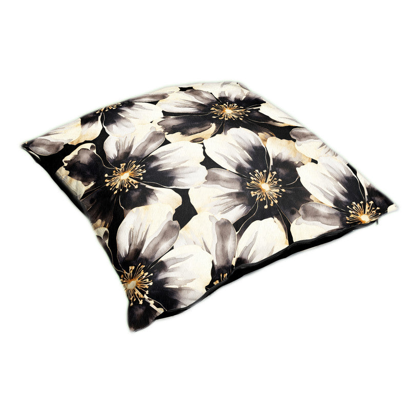 Water Painted Gold Trimmed Flower Luxury Scatter By Mark Van Vuuren