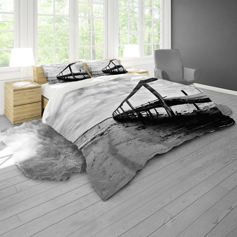 Water under the Bridge By Annette Heymans Duvet Cover Set