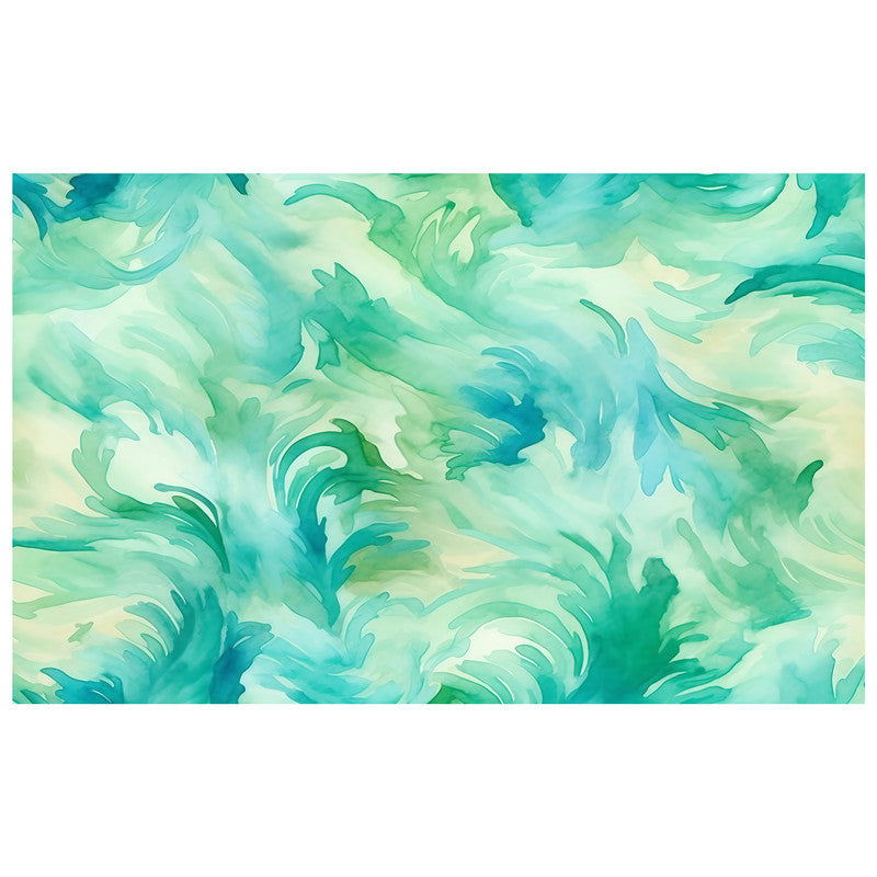 Watercolour Lime Rectangle Tablecloth