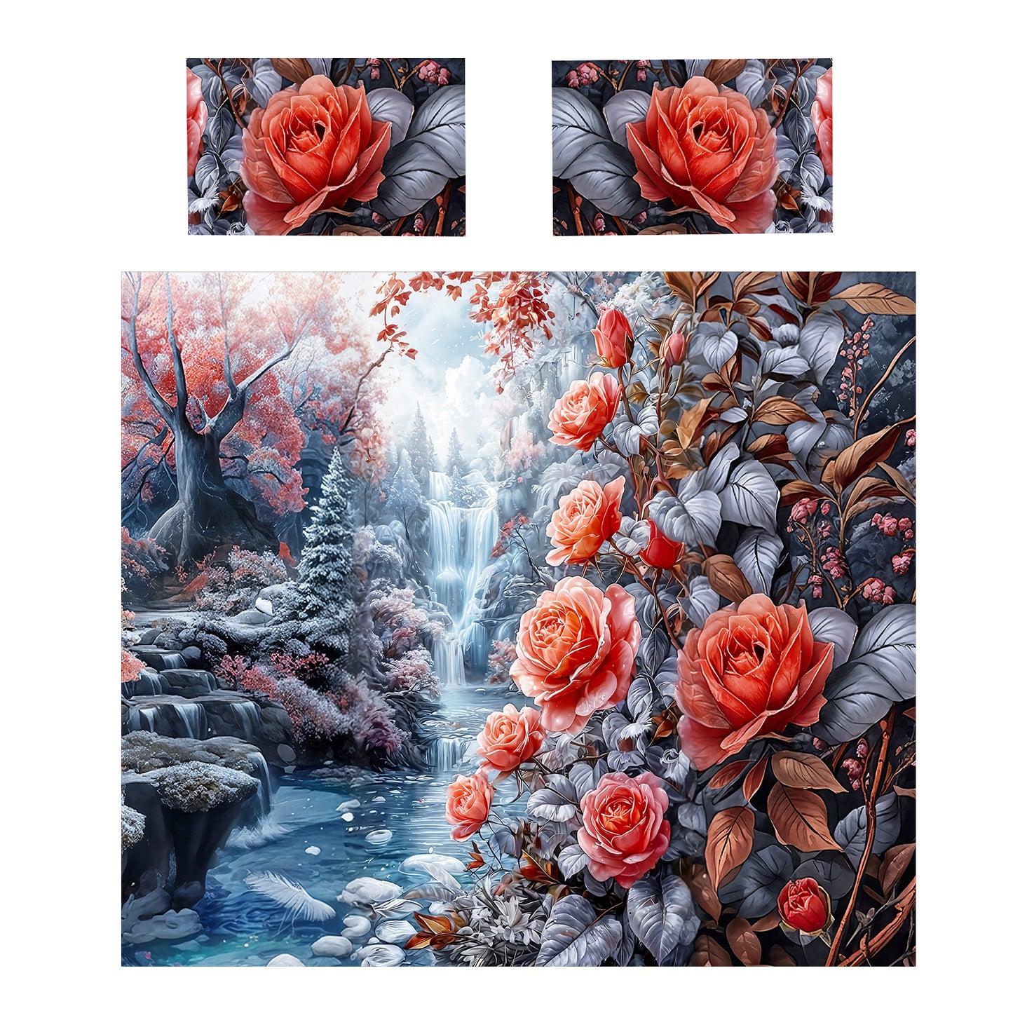 Waterfalls Duvet Cover Set