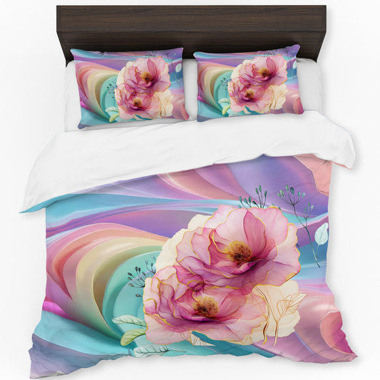 Waving Pastels Duvet Cover Set