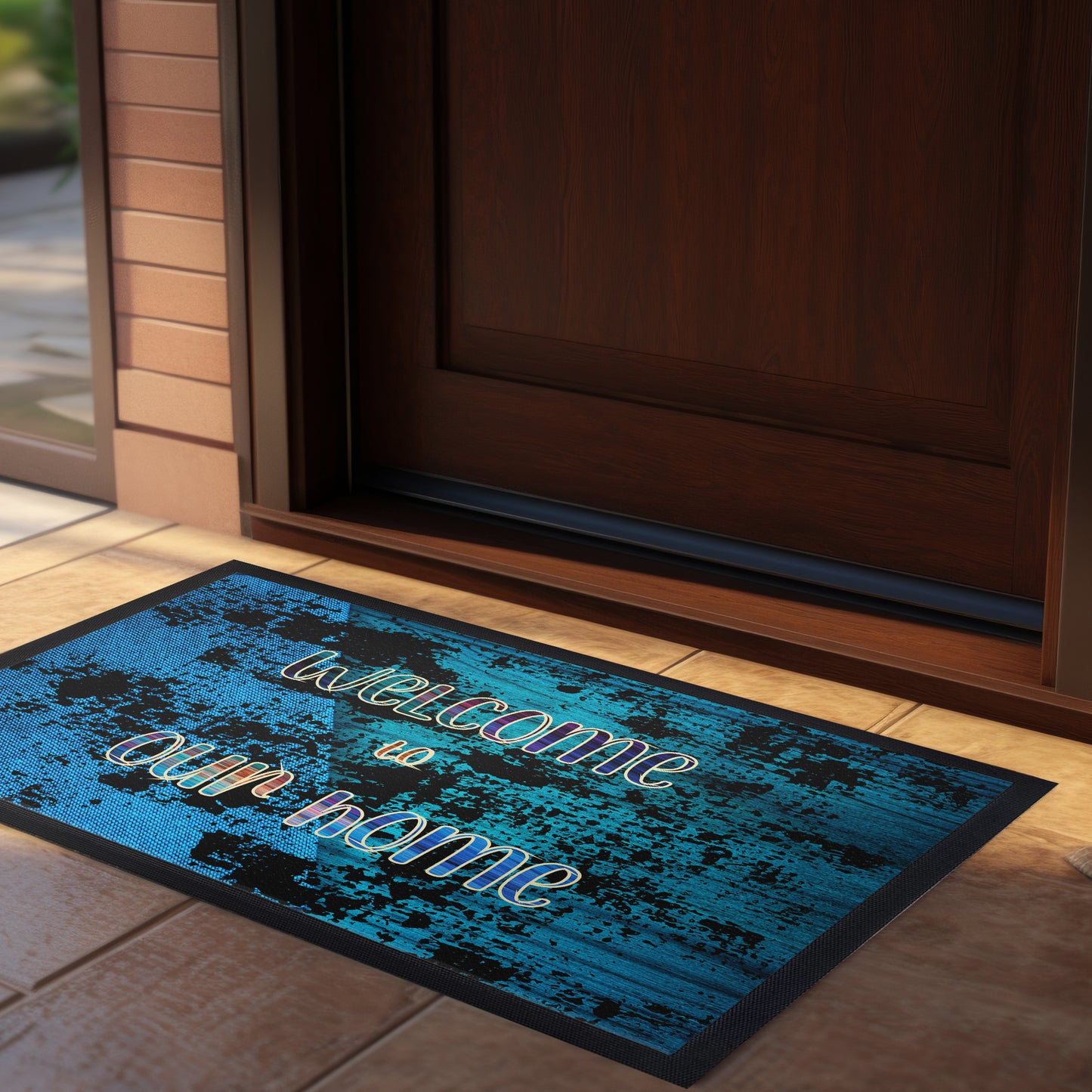Welcome To Our Home Door Mat