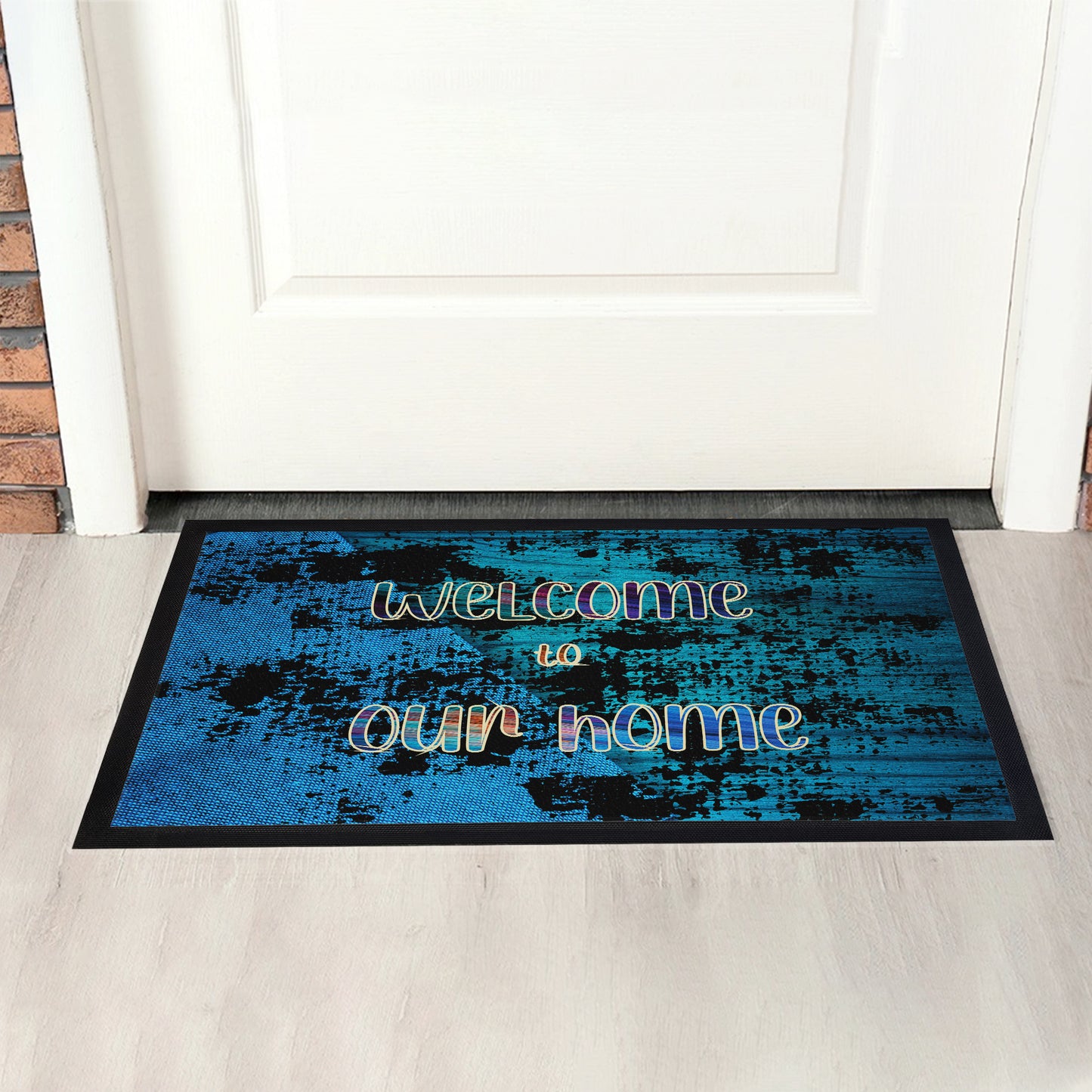Welcome To Our Home Door Mat