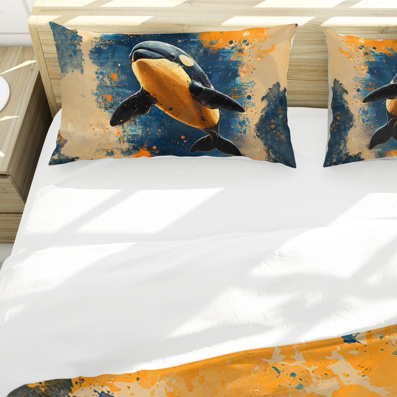 Whale Duvet Cover Set by Wikus Schalkwyk