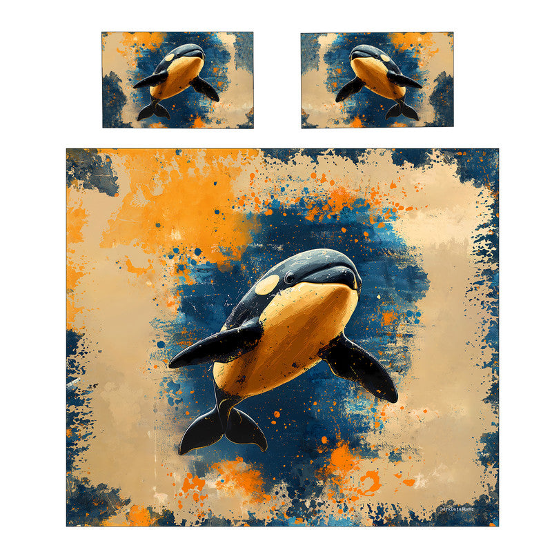 Whale Duvet Cover Set by Wikus Schalkwyk