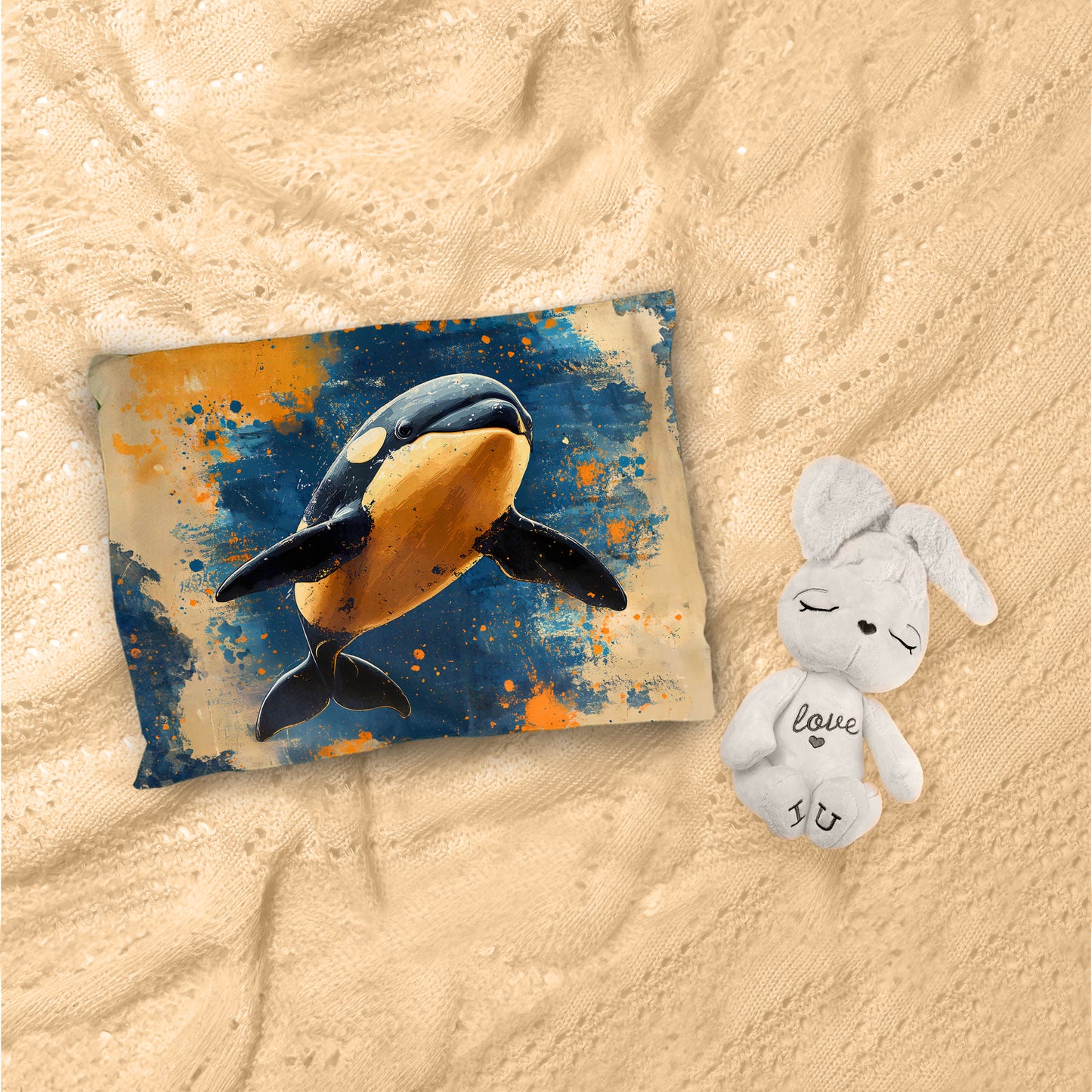 Whale Cot Set by Wikus Schalkwyk