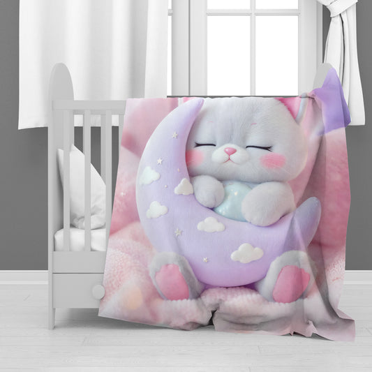 Whisker Dreams Minky Blanket