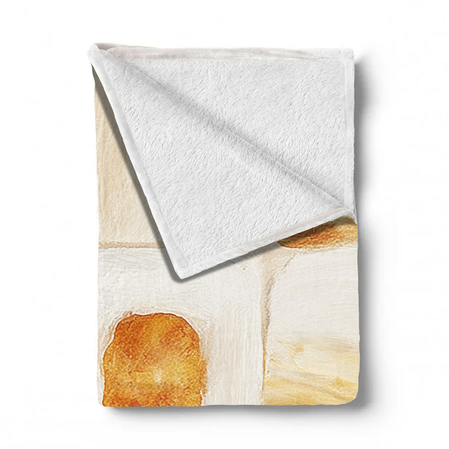 Whispered Textures Light Weight Fleece Blanket by Wikus Schalkwyk
