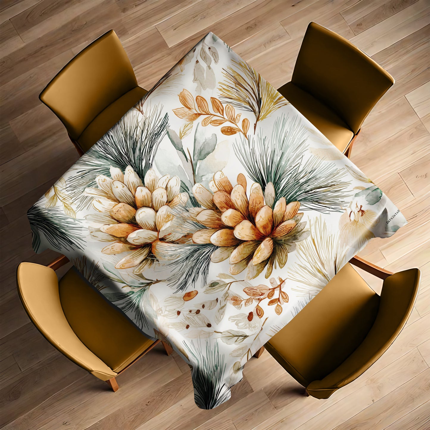 Whispering Pines Square Tablecloth by Wikus Schalkwyk