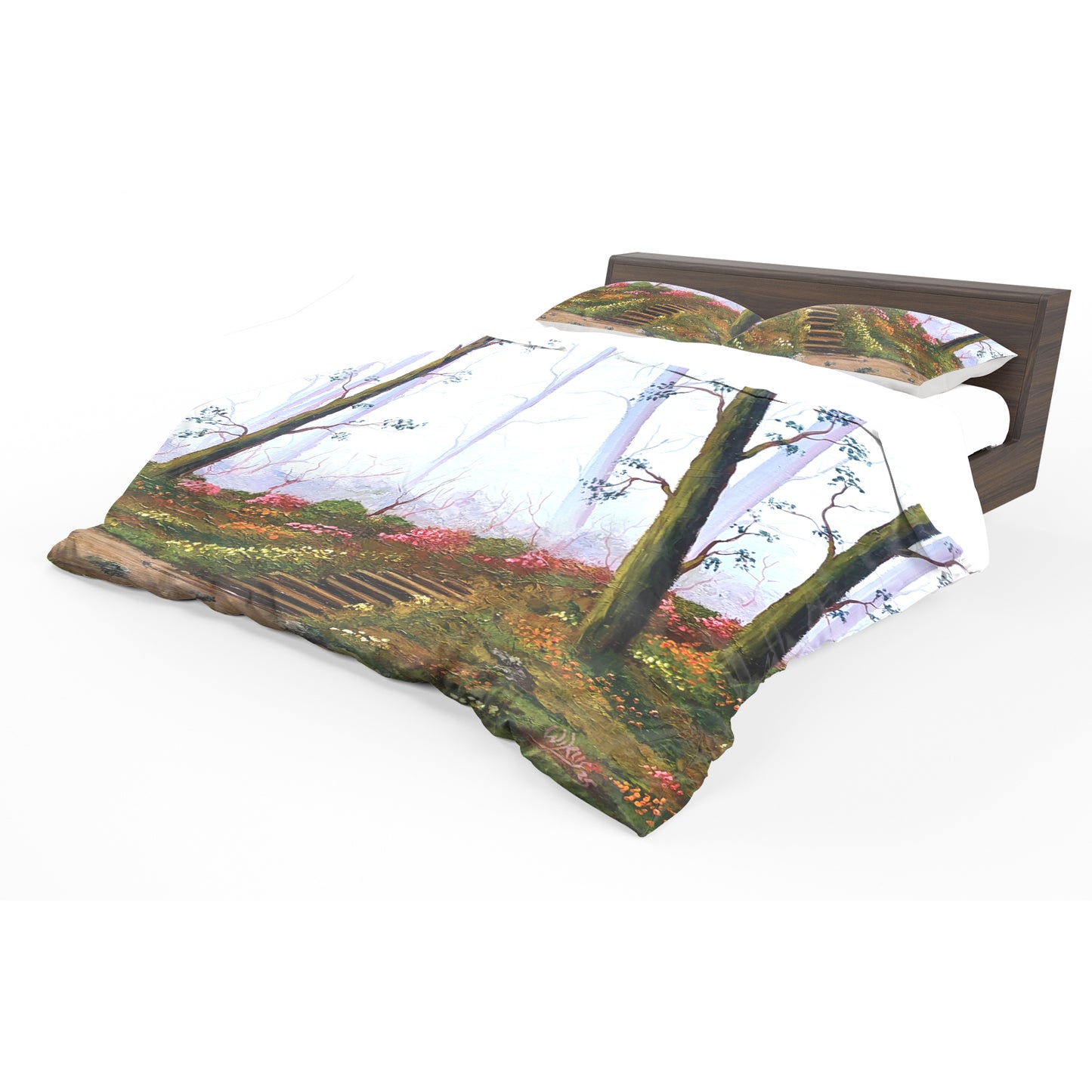 Whispering Stairs Duvet Cover Set by Wikus Hattingh