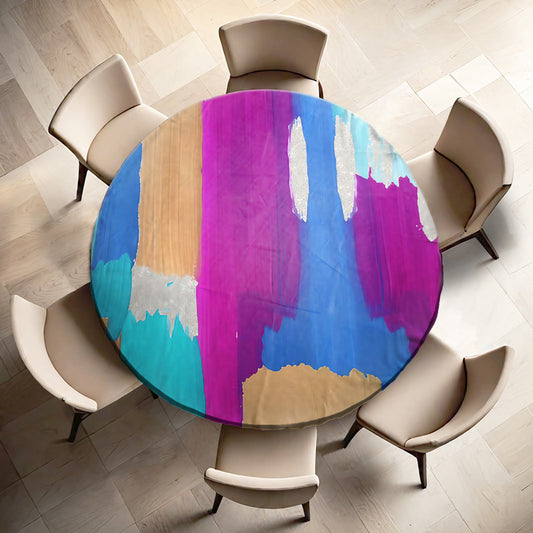 Whispers Of Serenity Round Tablecloth