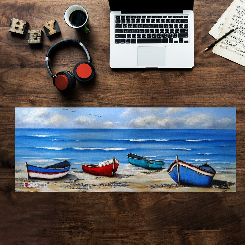 Whispers Of The Shore Desk Pad by Stella Bruwer