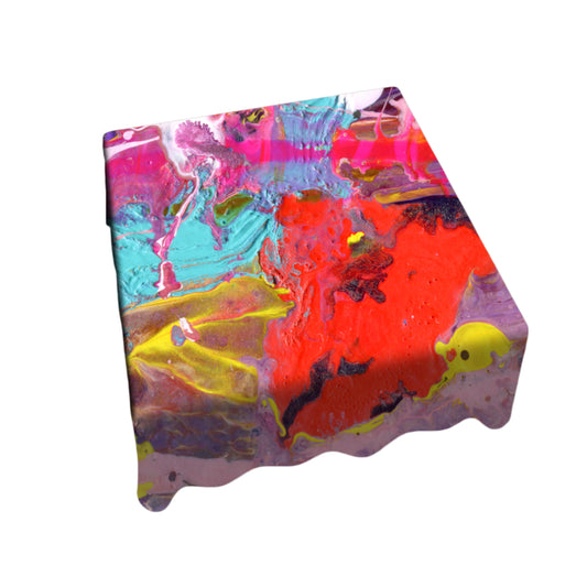 Whispers of Color Square Tablecloth