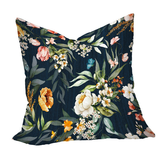 White Blossoming Flower On Grunge Luxury Scatter by Mark van Vuuren