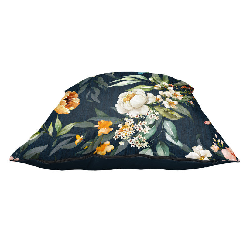 White Blossoming Flower On Grunge Luxury Scatter by Mark van Vuuren