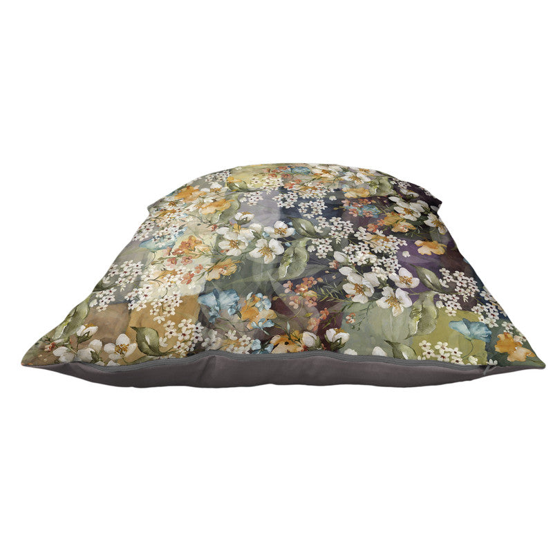 White Flowers Painted Blocks Luxury Scatter by Mark van Vuuren
