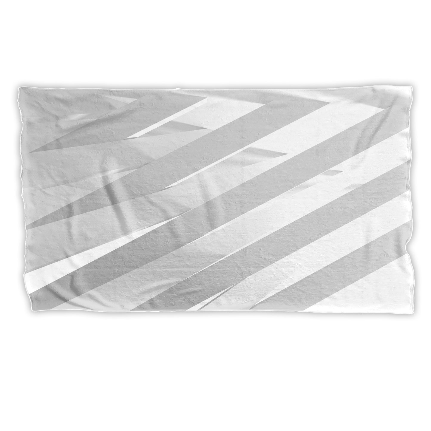 White Beams Light Bed Throw