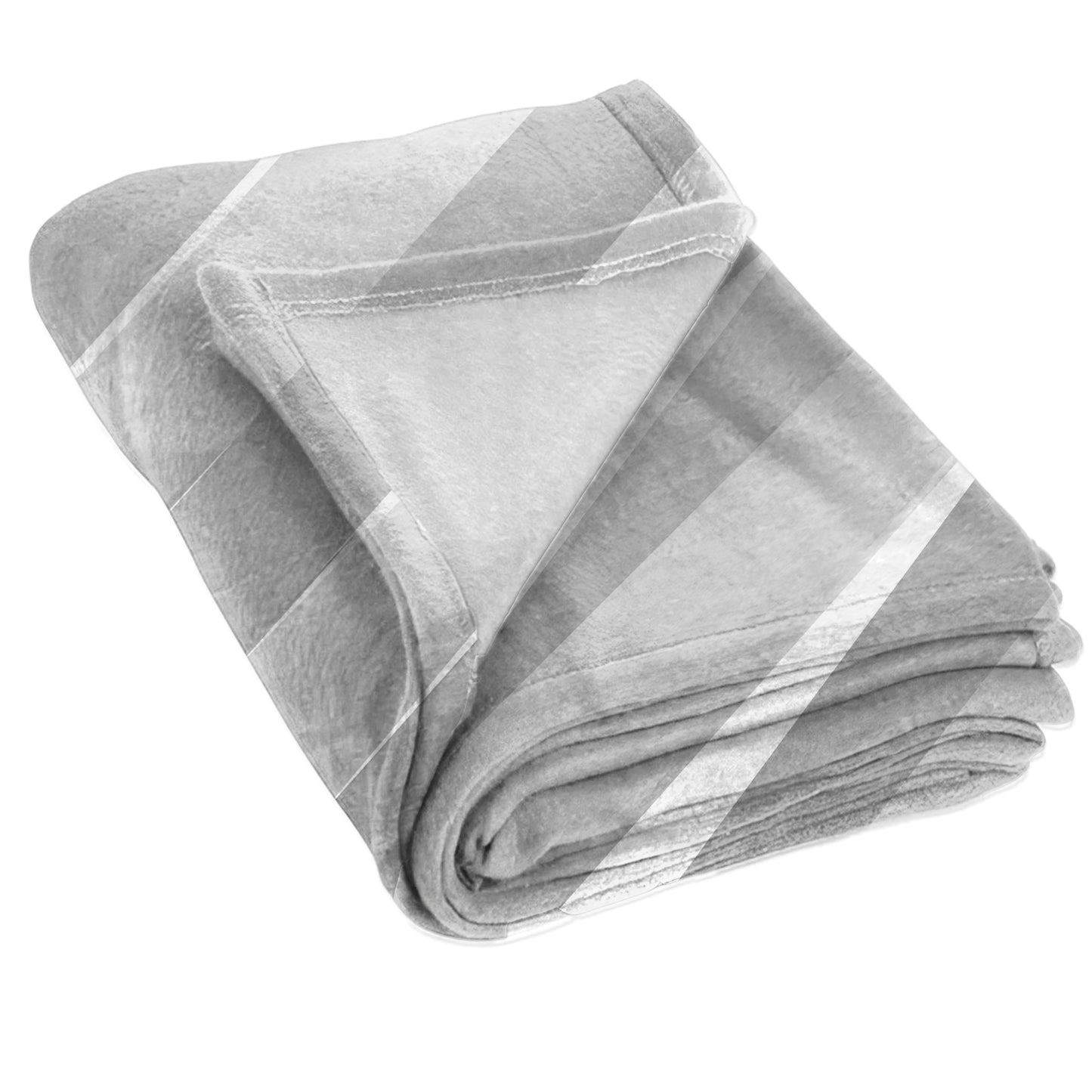 White Beams Light Bed Throw