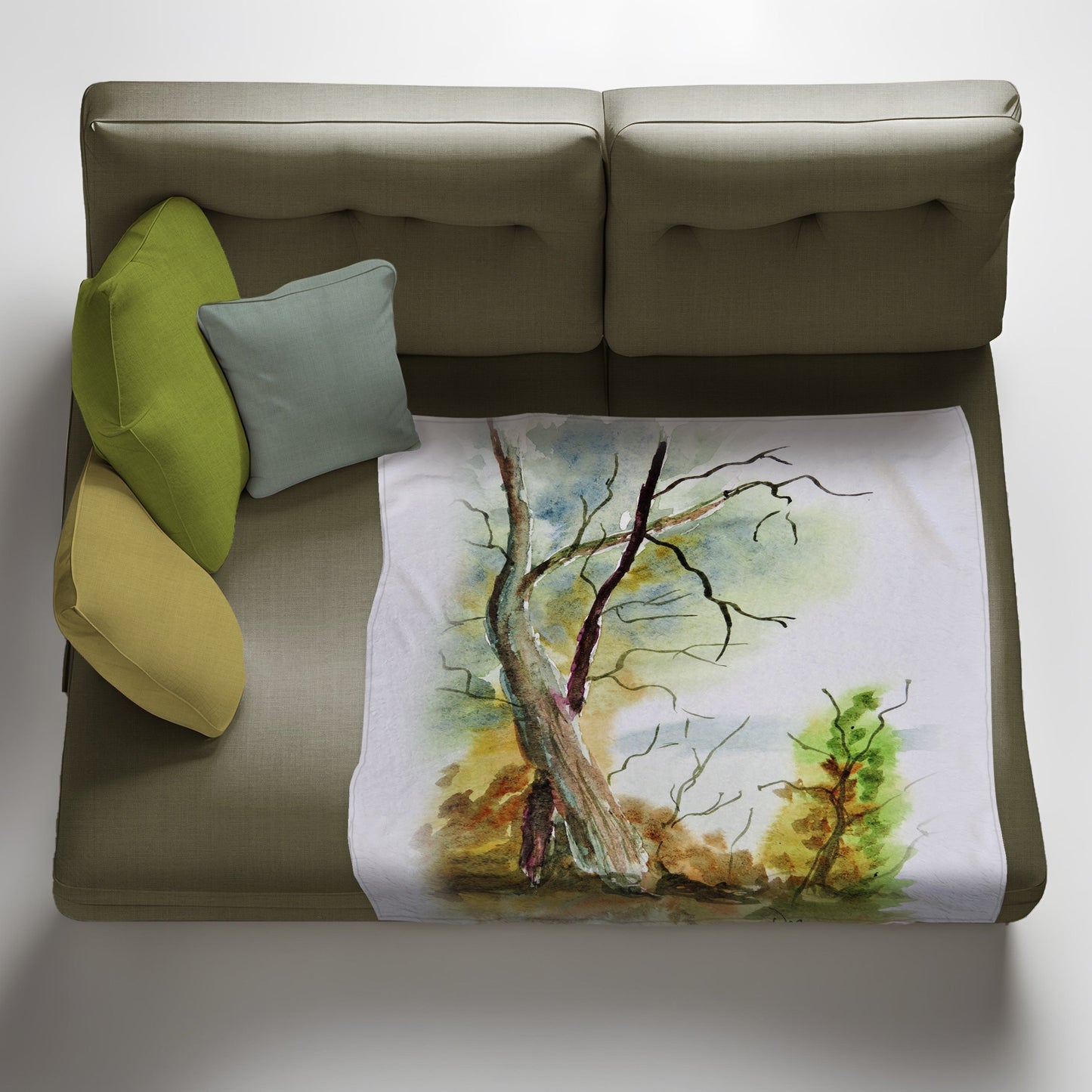 SPECIAL: Beautiful Barren Lands Light Weight Fleece Blanket by Wikus Hattingh